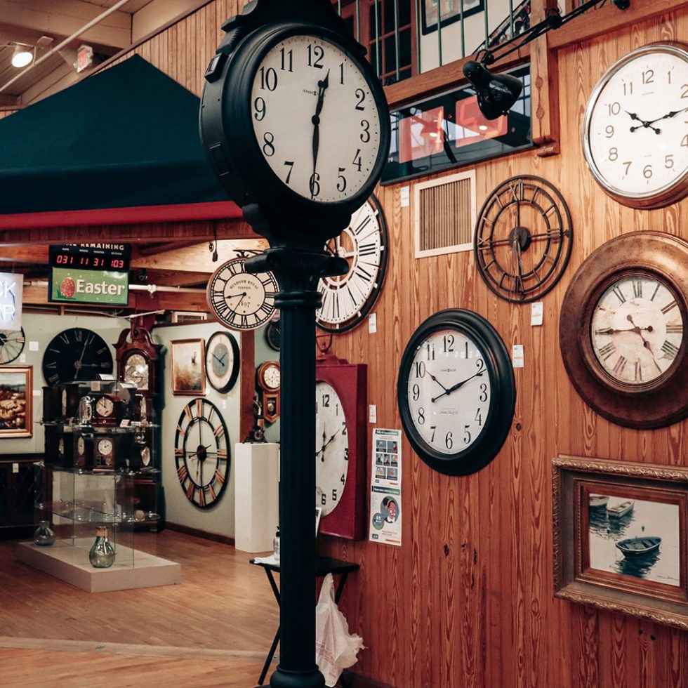 Hands of Time Clocks Savage Mill
