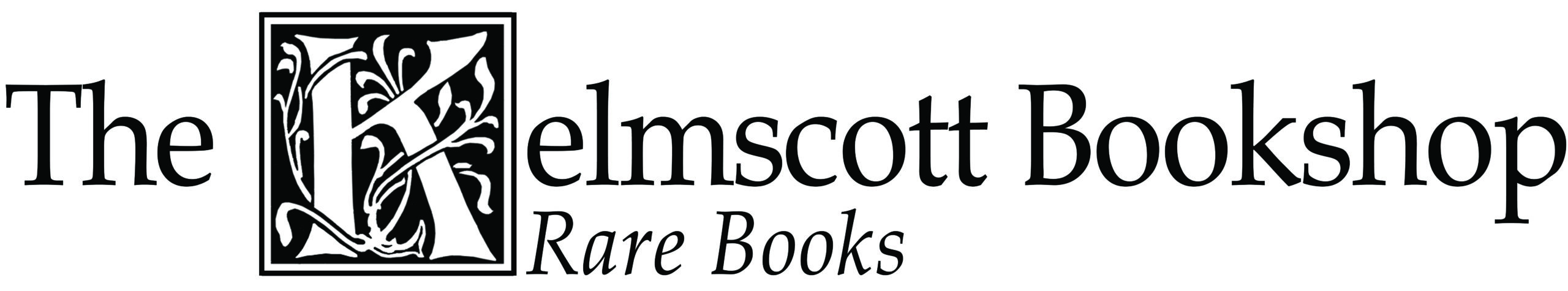 kelmscott logo high res 2020 rare updated The Kelmscott Bookshop