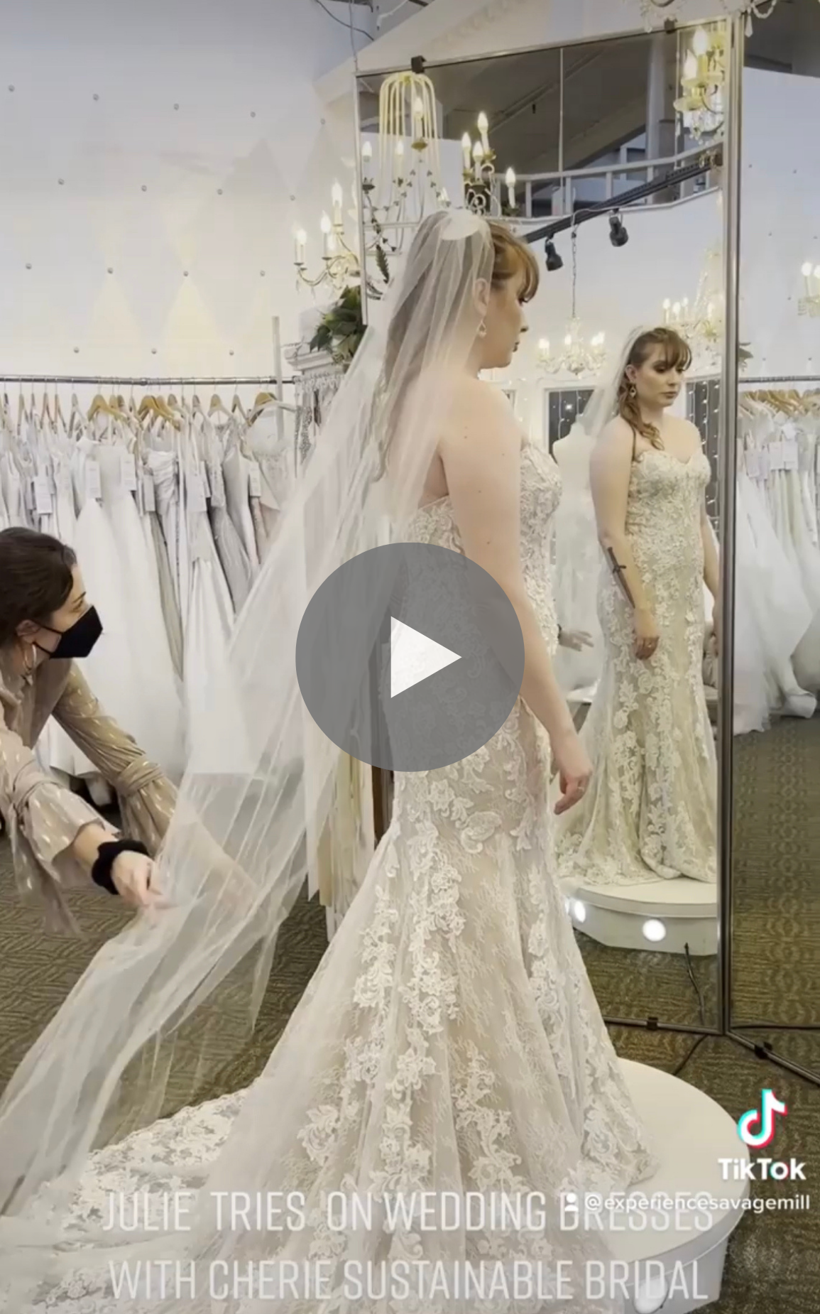 Cherie amour bridal clearance resale