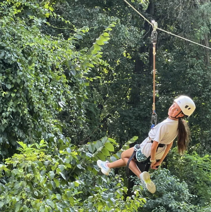 Ziplining at Terrapin Adventures