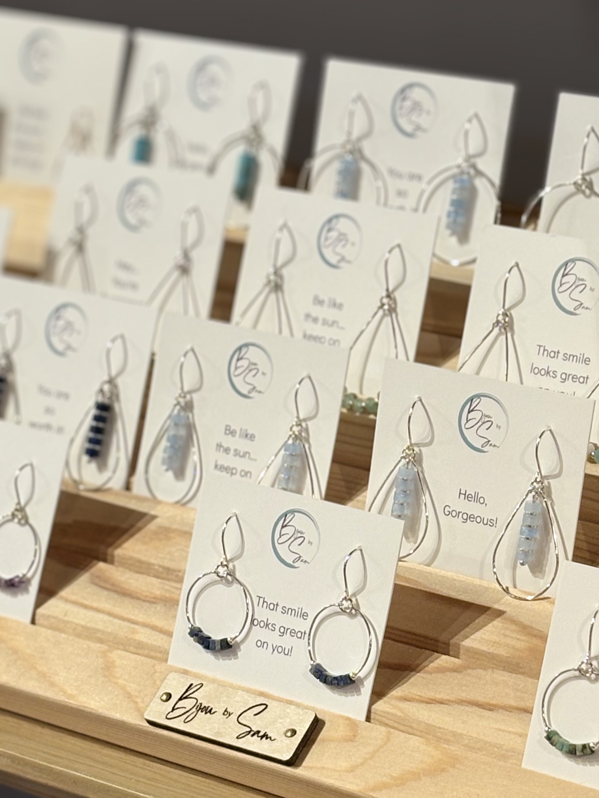 Earrings from Bijou by Sam at jules + kate