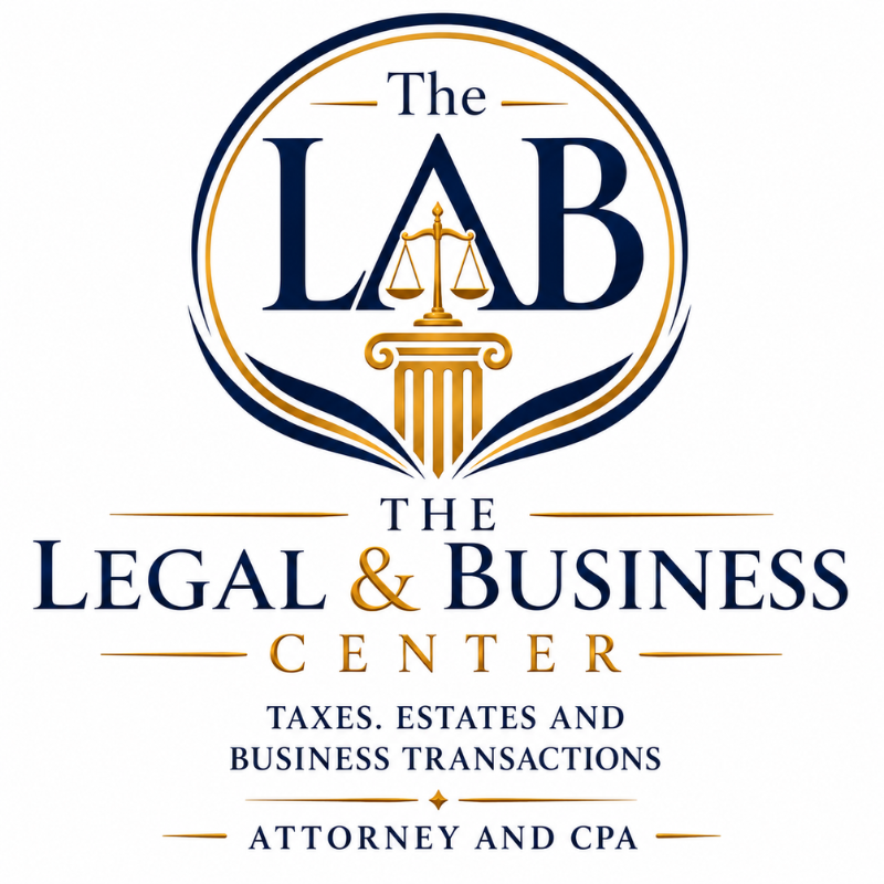 The Legal and Business Center Logo